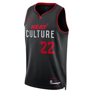 NBA-Nike官方正品热火队吉米巴特勒City速干球衣成人背心篮球服