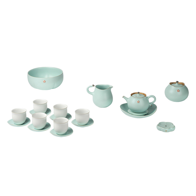 万仟堂高档清雅功夫茶具套装