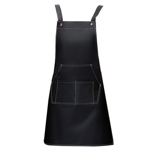 防水防油围裙定制餐饮专用水产厨房卖鱼洗碗工作服印logo免洗男女