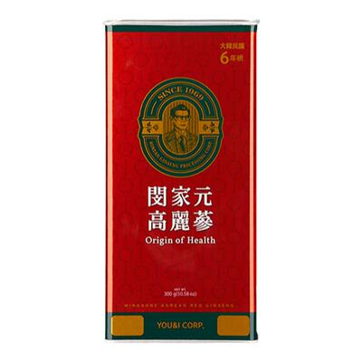 韩国闵家元高丽红参30支送礼礼品