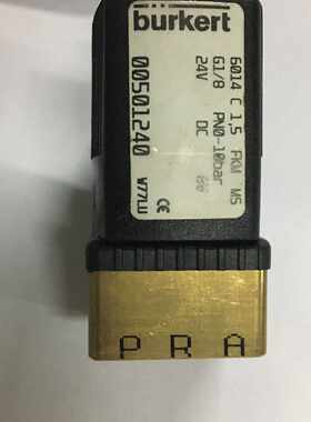 议价burkert宝德00501240电磁阀6014 1.5 FKM M5 G1/8 24DC8