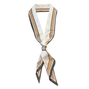 秋冬季百搭薄款棉麻围巾条纹格子丝巾女春夏天长款披肩空调巾纱巾