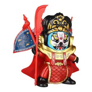 川剧变脸娃娃玩具京剧脸谱手办文创摆件国潮文化正版熊猫玩偶公仔