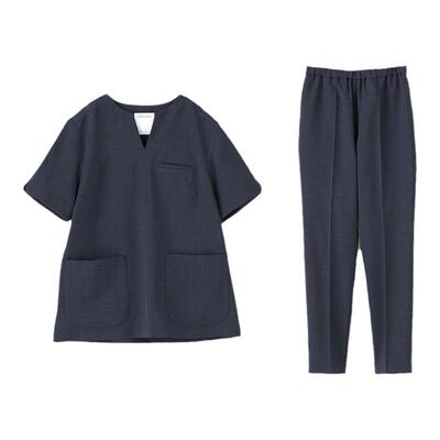 克莱希服女春秋洗手衣短袖医生