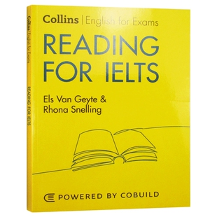 柯林斯雅思阅读新版 Reading for IELTS 英文原版教材 雅思英语考试指南 CEFR B1 雅思考试技巧 英语考试书 进口英语书籍 Collins