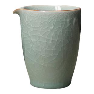 汝窑冰花公道杯丨开片茶海单个陶瓷分茶器功夫茶具泡茶分茶匀杯器