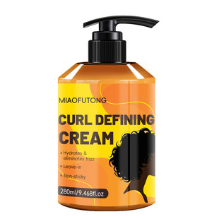 Elastic Styling Cream for Curly Hair Moisturizing Curling