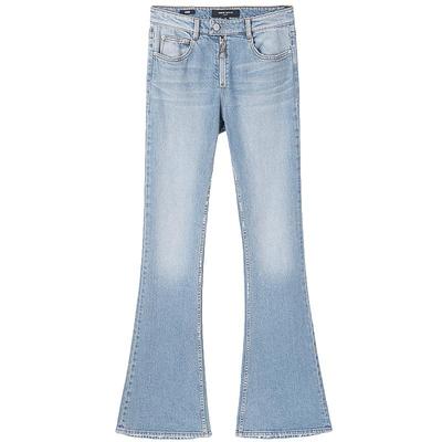 MissSixty拉链设计微喇牛仔裤