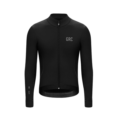 GRC桀骜无尽秋冬新款TECH系列长袖抓绒保暖上衣公路自行车骑行服