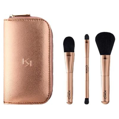 瑰金旅行套装刷化妆刷KIKO