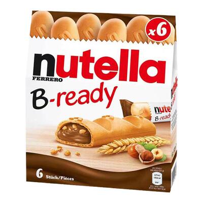 德国费列罗能多益Nutella榛子巧克力夹心手指饼干网红休闲小零食