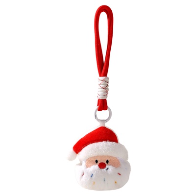 圣诞老人包包挂件钥匙扣礼物