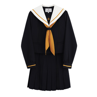 【月野HOUSE】*橘林女子高校*秋冬南瓜色 替换领冬服JK制服