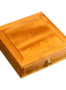 天纵金丝楠木单抽普洱茶盒