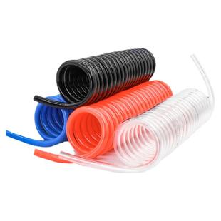 GEYA格亚PU弹簧气管软管8mm空压机弹簧管气泵高压伸缩管螺旋风管