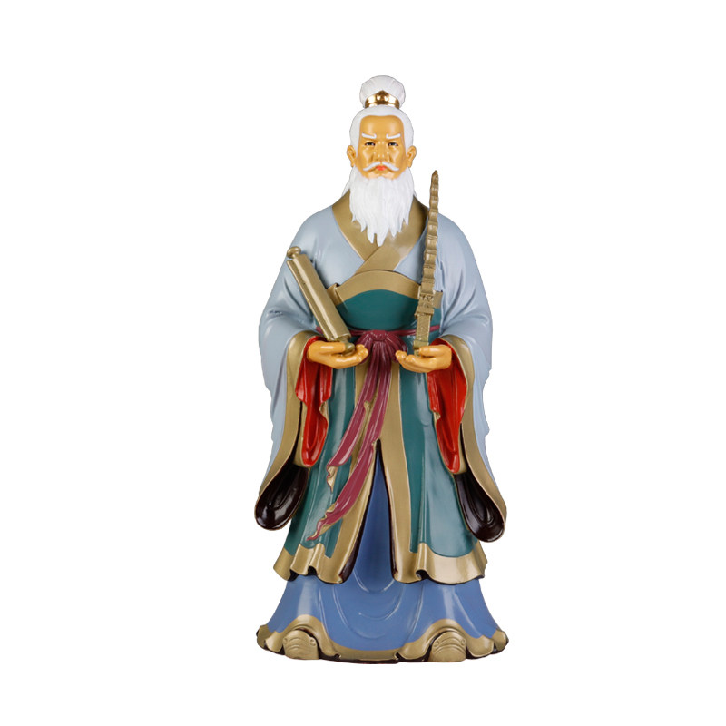 神像台湾姜太公钓鱼供奉风水铜器