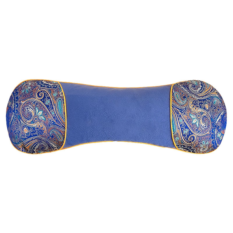 艾草加热颈椎枕秋冬护颈家用艾灸骨头枕富贵包睡觉电热疗热敷睡眠