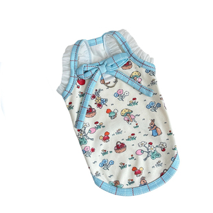 比熊衣服2026新款春季薄款透气外出防脏狗狗背心小型犬猫咪高颜值