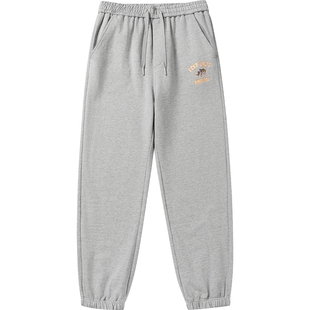 ecko红犀牛  刺绣宽松户外运动卫裤束脚裤2026春季新款休闲裤长裤