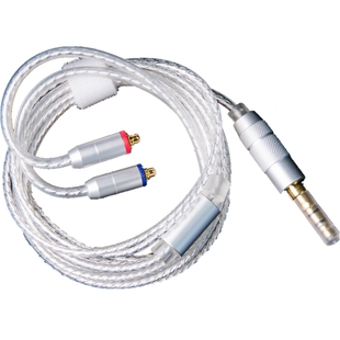 竹林鸟百灵惊鸿原装镀银MMCX升级线高纯度带麦舒尔ie80sie40pre