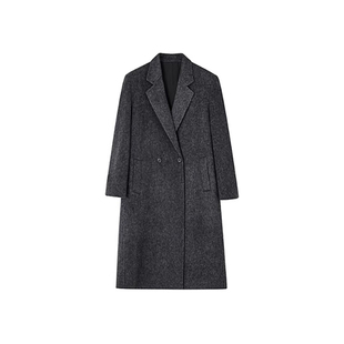 【骆驼绒/过膝超长款】伯爵卓尔男装冬季羊毛羽绒内胆双面呢大衣