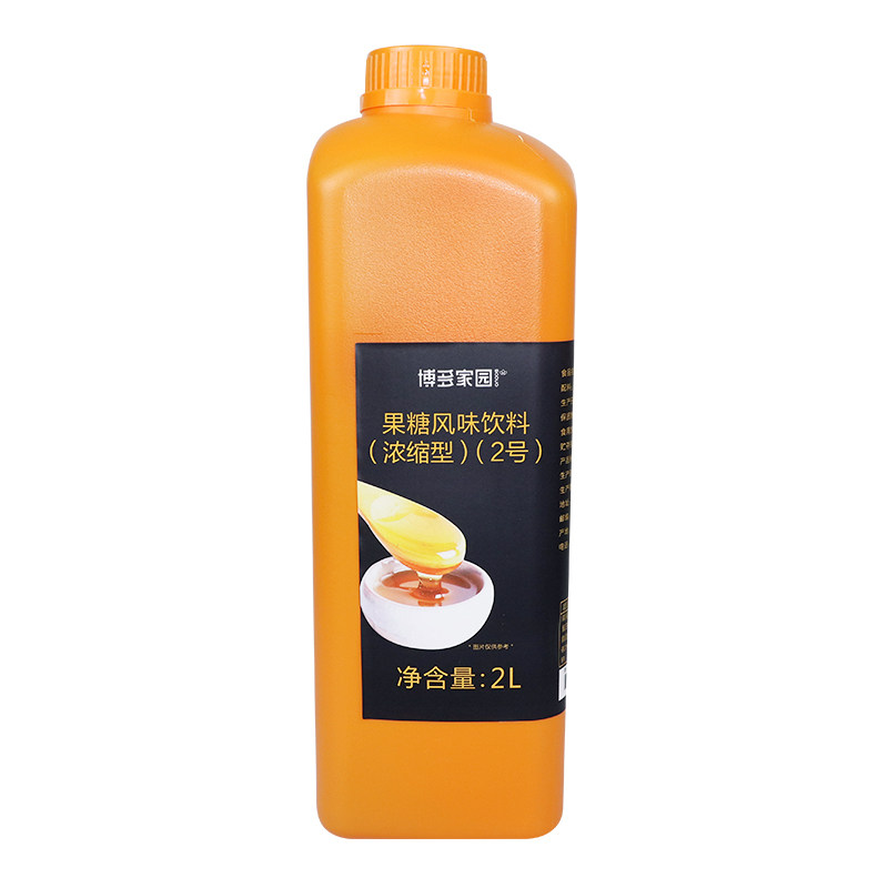 风味饮料浓缩型2号升装伴侣果糖