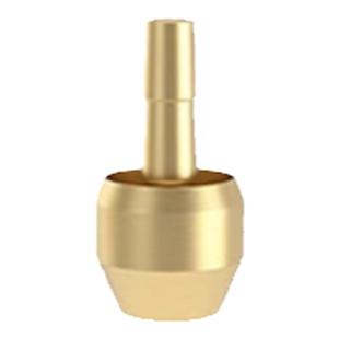 EZmtb刹车油管油针橄榄头截管更换油管接头铜头零件对锁压入螺纹