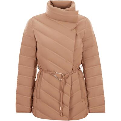 鹅绒中款翻领羽绒服波司登通勤