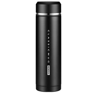 英国Bemega纯钛保温杯男款大容量茶水分离焖泡茶杯子刻字定制水杯