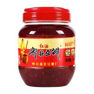 红油郫县豆瓣酱炒菜专用500g/1000g罐装家用调味料正宗四川特产