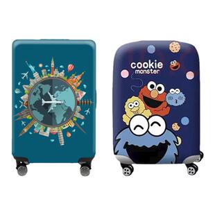 行李箱保护套托运防摔加厚弹力旅行箱套通用款全包拉杆箱防尘罩套