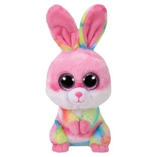 正版TY毛绒玩具公仔生日礼物女孩睡觉抱枕兔兔玩偶大眼睛动物娃娃