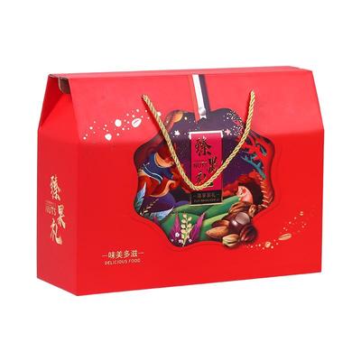 坚果干果礼品盒年货礼盒包装盒