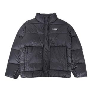 VANS范斯新款男保暖羽绒服时尚百搭潮流立领上衣外套VN000KDBBLK