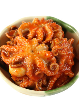 麻辣迷你八爪鱼熟食海鲜大连四而