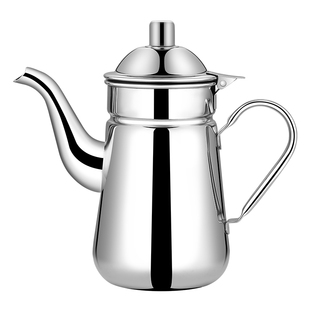 加厚不锈钢凉水壶冷水壶家用大容量果汁豆浆壶凉白开水杯带盖茶壶