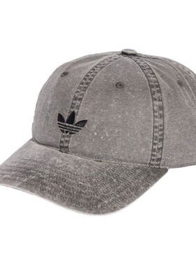 adidas阿迪达斯三叶草水洗做旧风鸭舌帽夏季男女遮阳帽子 KE0856