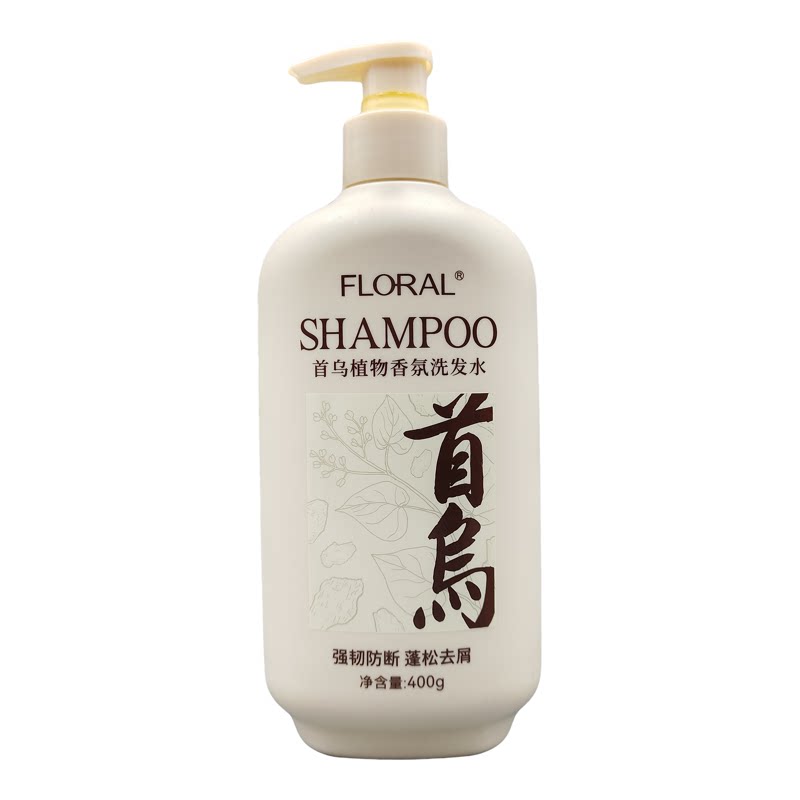 首乌植物精华焗油修护黑亮花慕兰