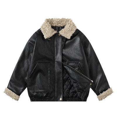 橘子树在哪儿高级感机车皮衣