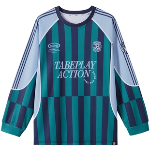 【潮酷球衣风】小猪托尼胖男童长袖T恤春款中大童透气运动t恤2026