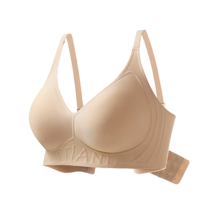 纯珂斯尼内衣女聚拢小胸显大收副乳防下垂无钢圈软支撑果冻无痕