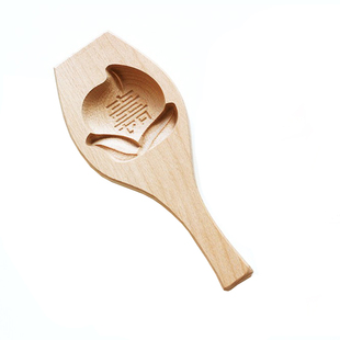 过年福寿桃馒头包子模具造型祝寿实木质绿豆糕月饼面食寿星青团