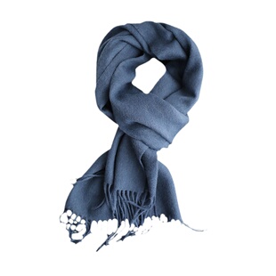 [你的名字] 定制DIY刺绣LOGO纯羊毛围巾女冬季送男朋友围脖礼盒装