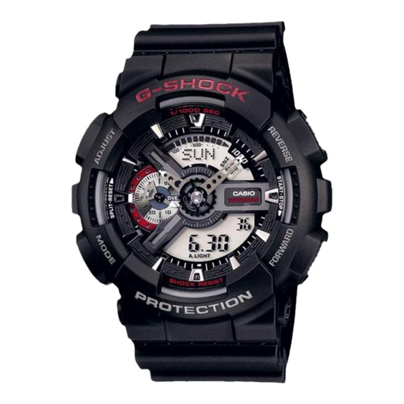 卡西欧手表男gshock新品机械黑武士防水运动电子手表GA-110-1A