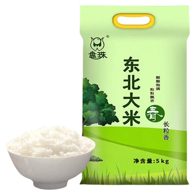盘珠盘锦东北大米真空包装蟹田米
