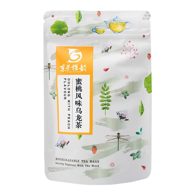 蜜桃烏龍茶葉原葉三角茶包袋泡茶包可冷泡原一茶一坐茶包逸茶雅集