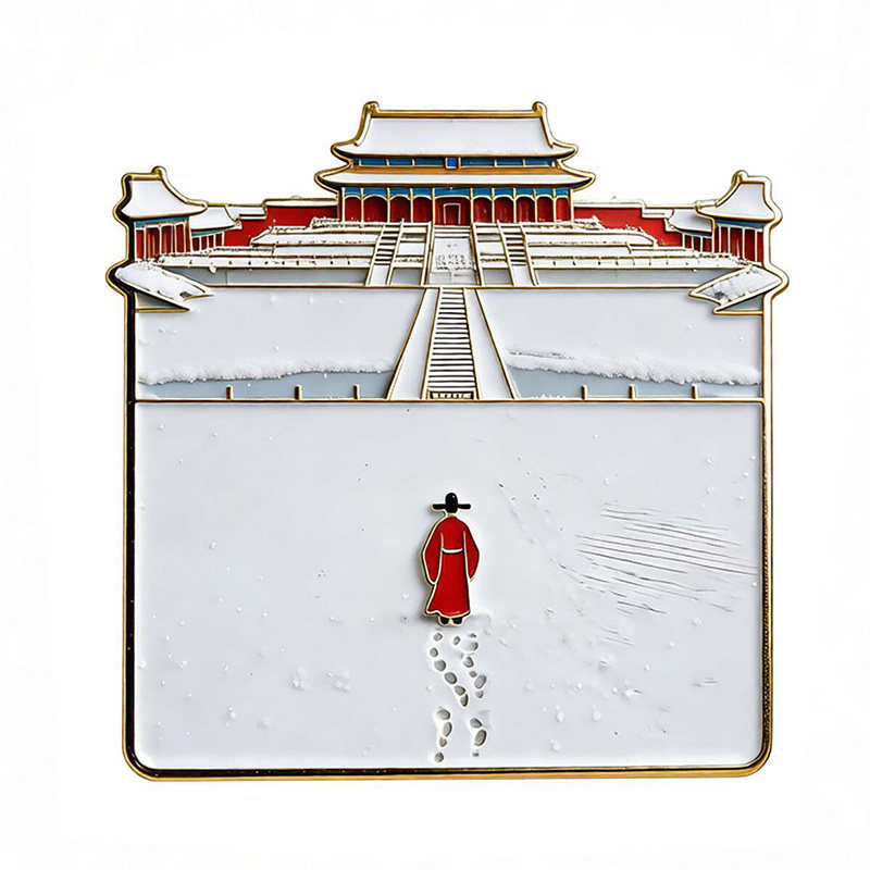 北京旅游地标文创冰箱贴