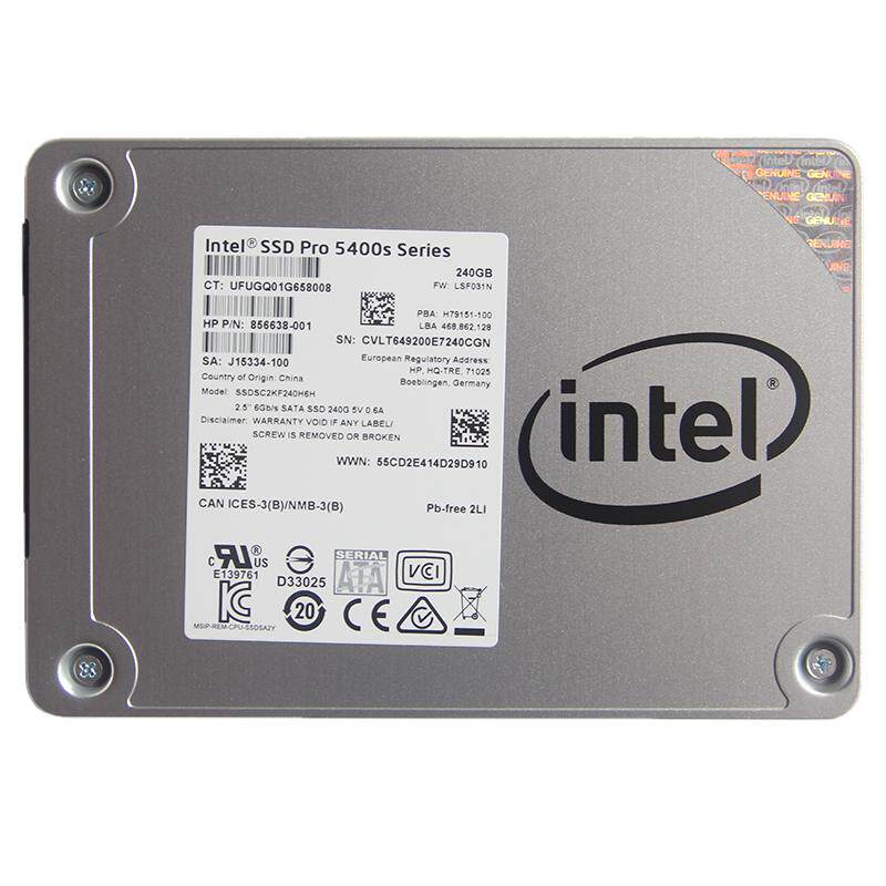 240G英特尔5400s固态硬盘SSD