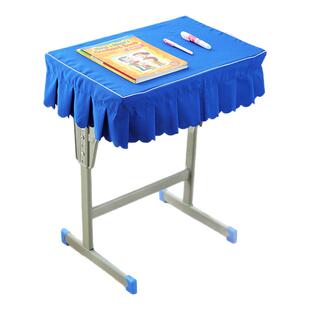 学生桌布桌罩课桌套小学生桌布蓝色防水课桌罩40*60学校书桌桌布
