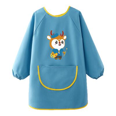 儿童画画罩衣幼儿园定制LOGO绘画